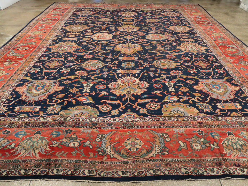 Antique Persian Sultanbad Carpet, No.12146 - Galerie Shabab