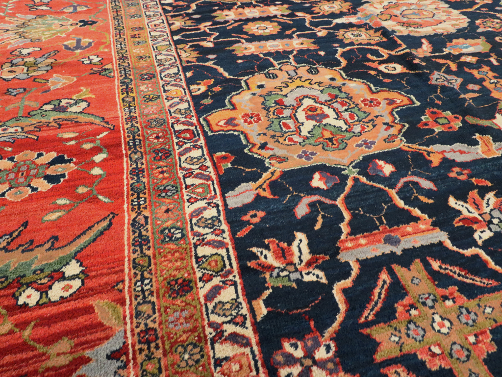 Antique Persian Sultanbad Carpet, No.12146 - Galerie Shabab