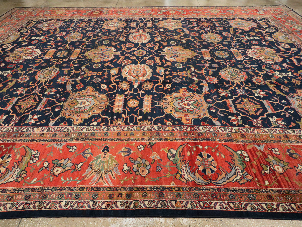 Antique Persian Sultanbad Carpet, No.12146 - Galerie Shabab