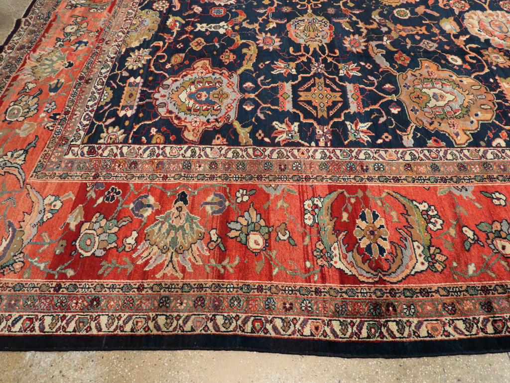 Antique Persian Sultanbad Carpet, No.12146 - Galerie Shabab