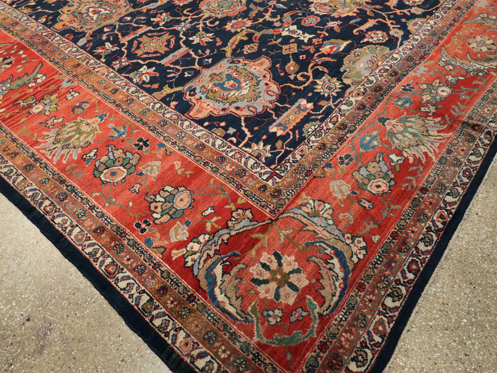 Antique Persian Sultanbad Carpet, No.12146 - Galerie Shabab