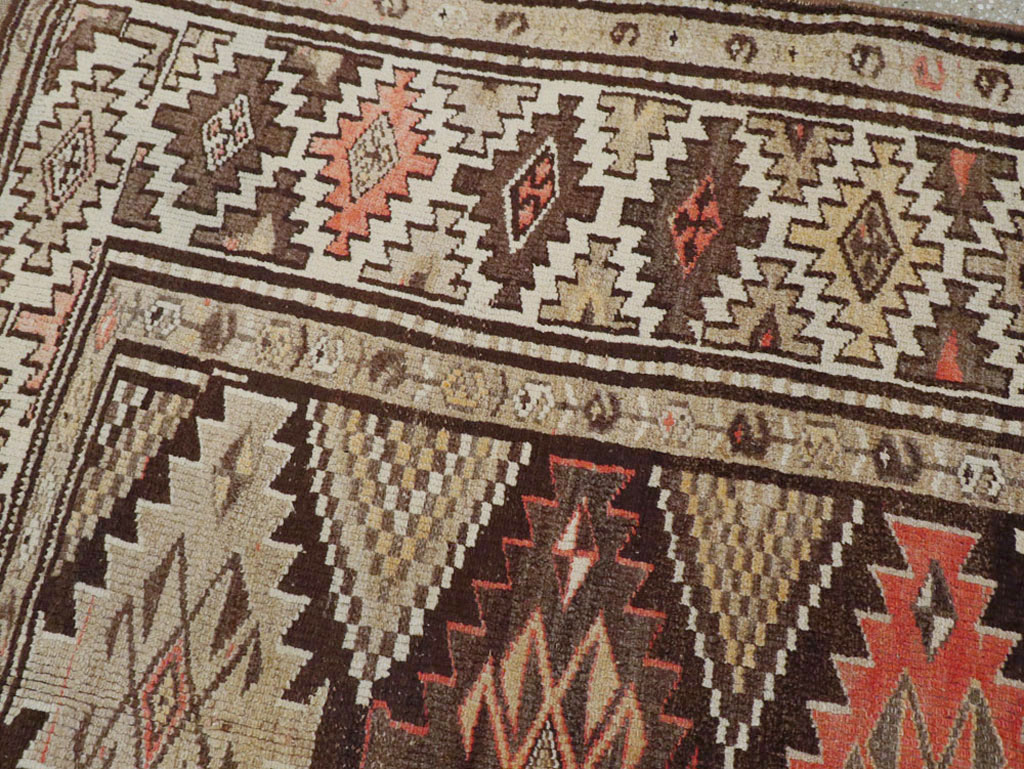 Antique Persian Kurdish Rug, No.12155 - Galerie Shabab