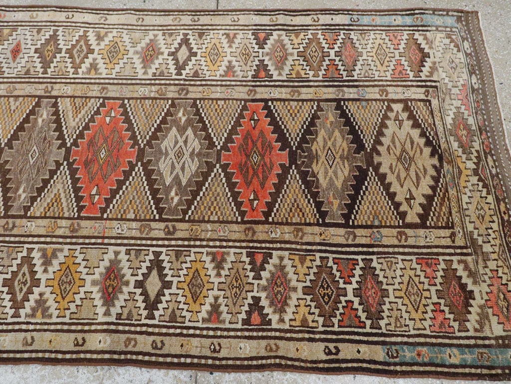 Antique Persian Kurdish Rug, No.12155 - Galerie Shabab