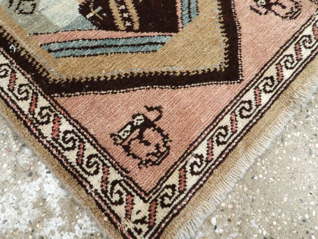 Antique Hamadan Pictorial Rug (Pair: 1 of 2), No.12188 - Galerie Shabab