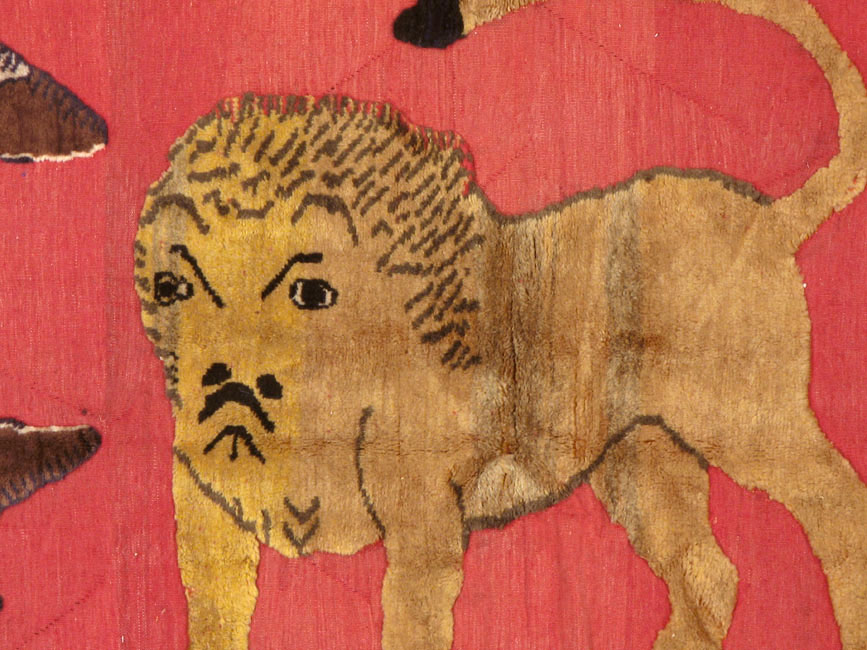 Vintage Persian Gabbeh Souf Rug, No.12195 - Galerie Shabab