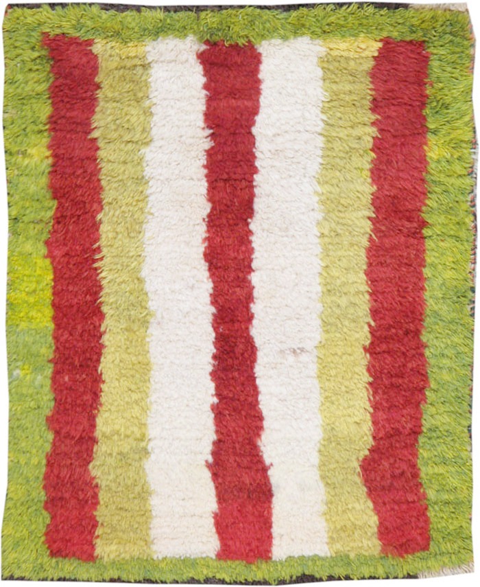 Vintage Persian Gabbeh Rug, No.12211 - Galerie Shabab