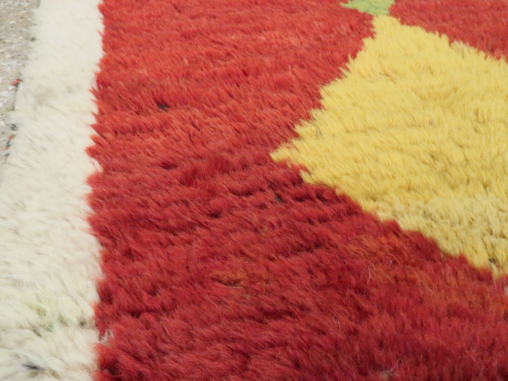 Vintage Persian Gabbeh Rug, No.12211 - Galerie Shabab