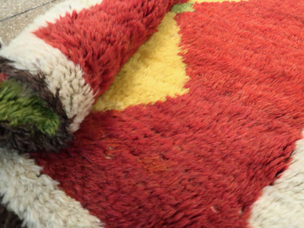 Vintage Persian Gabbeh Rug, No.12211 - Galerie Shabab