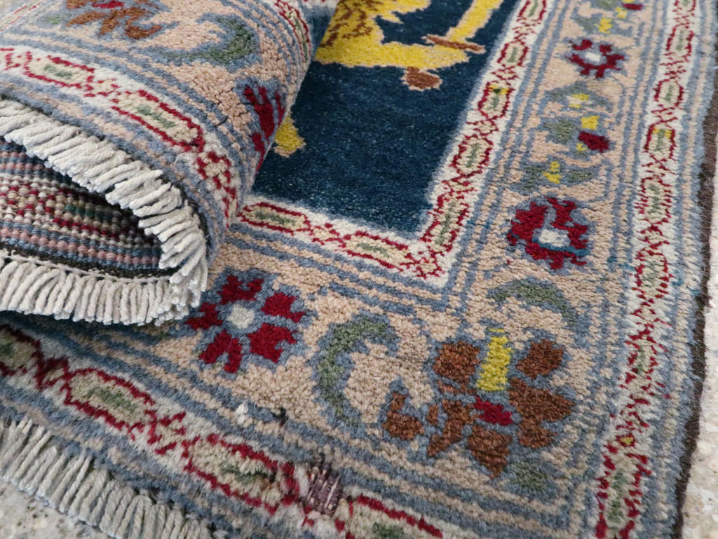 Vintage Persian Hamadan Pictorial Rug, No.12223 - Galerie Shabab