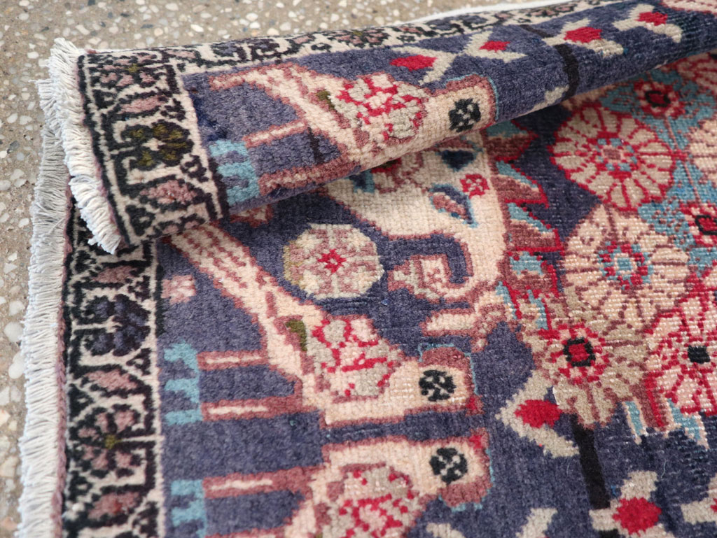 Vintage Persian Tabriz Pictorial Rug (Pair: 1 of 2), No.12224 - Galerie Shabab