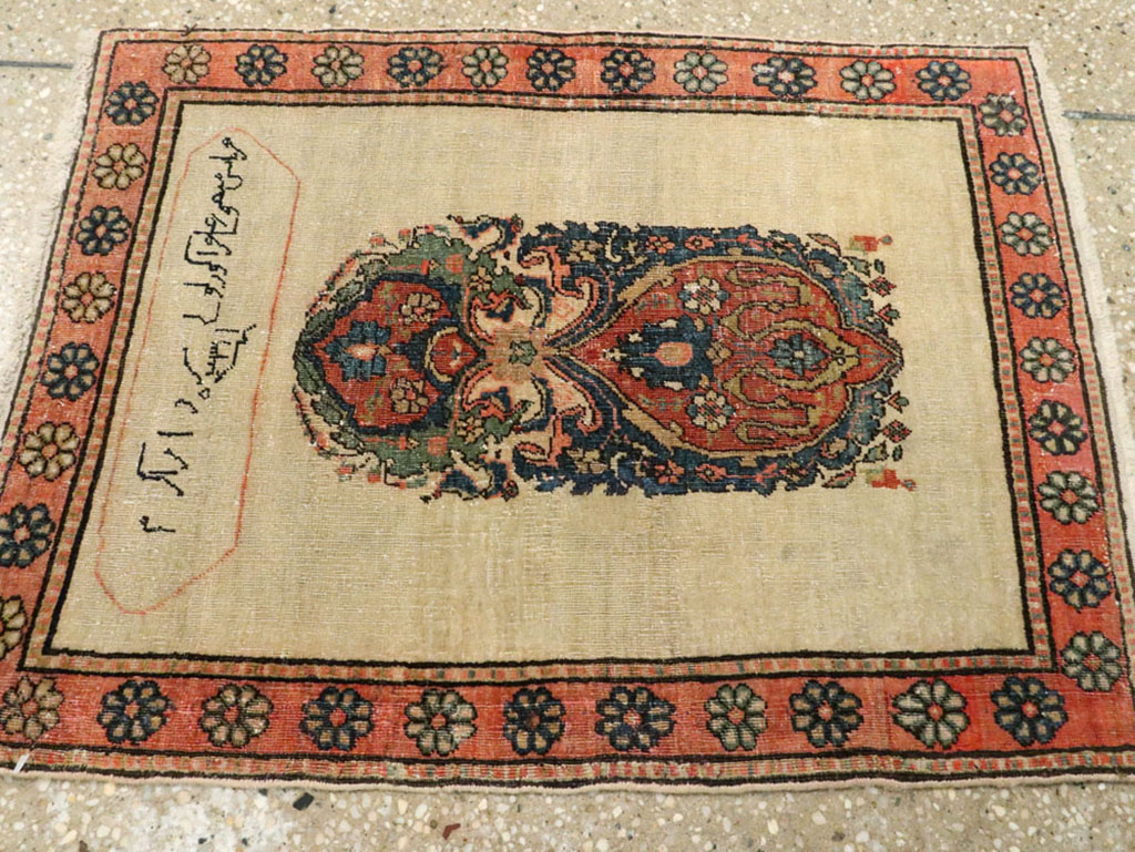 Antique Persian Fereghan Rug, No.12226 - Galerie Shabab