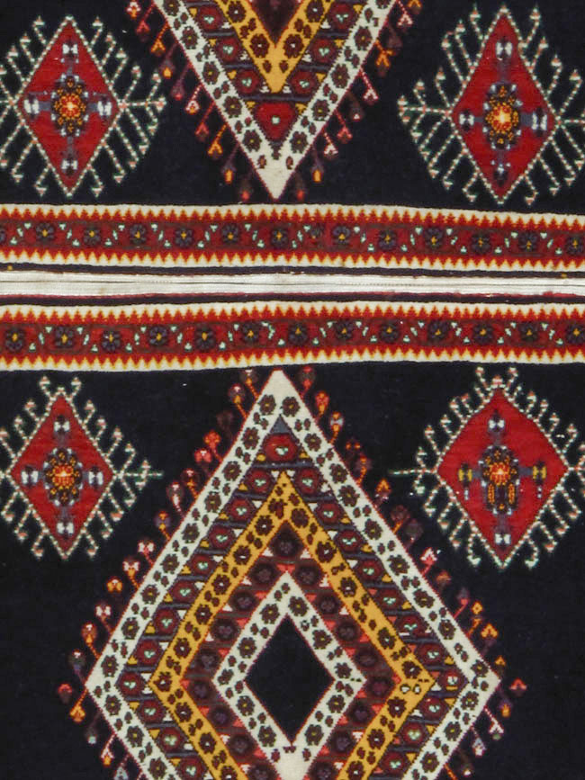 Vintage Persian Qashqai Saddlebag (Khorjin), No.12232 - Galerie Shabab