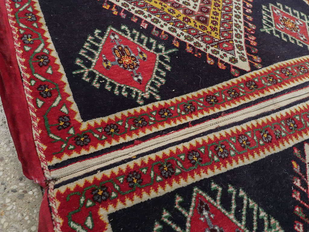 Vintage Persian Qashqai Saddlebag (Khorjin), No.12232 - Galerie Shabab