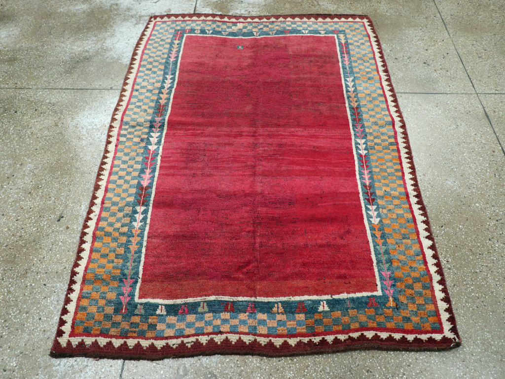 Antique Persian Gabbeh Rug, No.12238 - Galerie Shabab