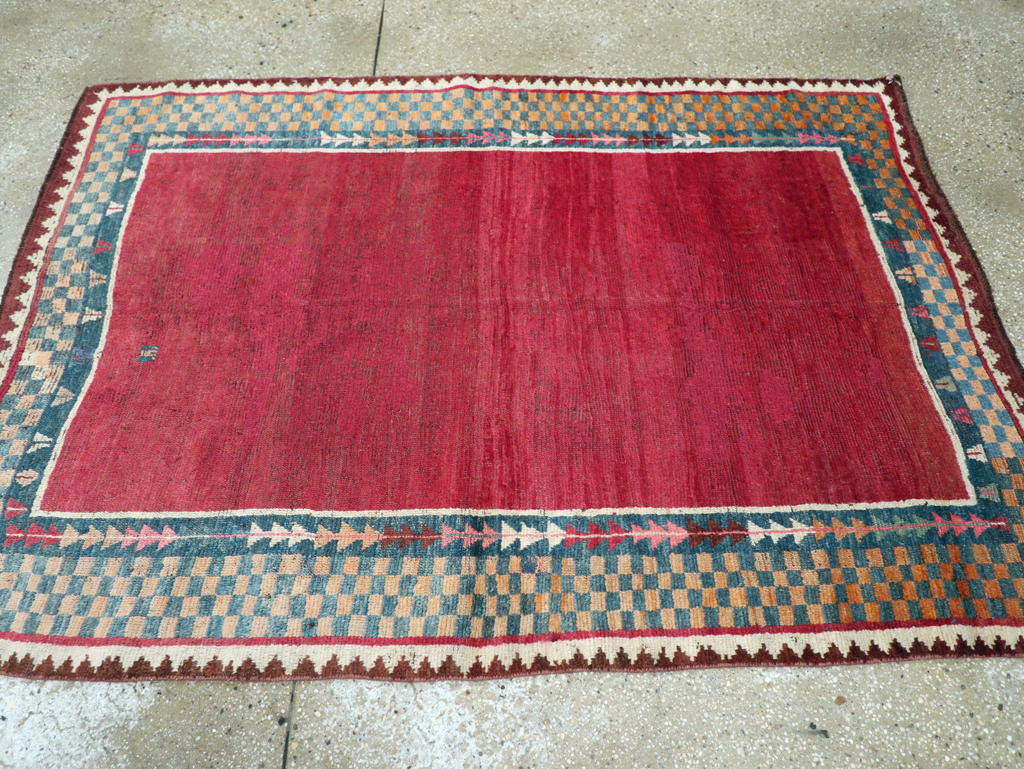 Antique Persian Gabbeh Rug, No.12238 - Galerie Shabab
