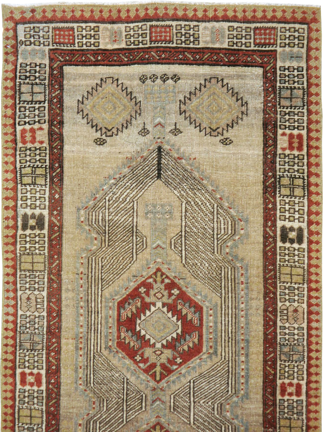 Vintage Persian Serab Runner, No.12255 - Galerie Shabab