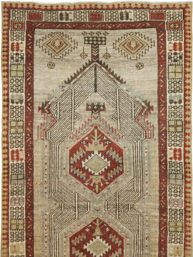 Vintage Persian Serab Runner, No.12255 - Galerie Shabab