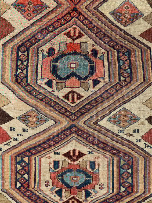 Antique Persian Bidjar Gallery Rug, No.12263 - Galerie Shabab