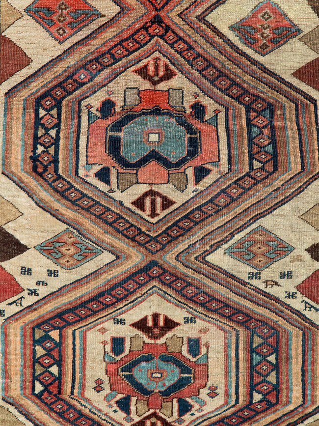 Antique Persian Bidjar Gallery Rug, No.12263 - Galerie Shabab