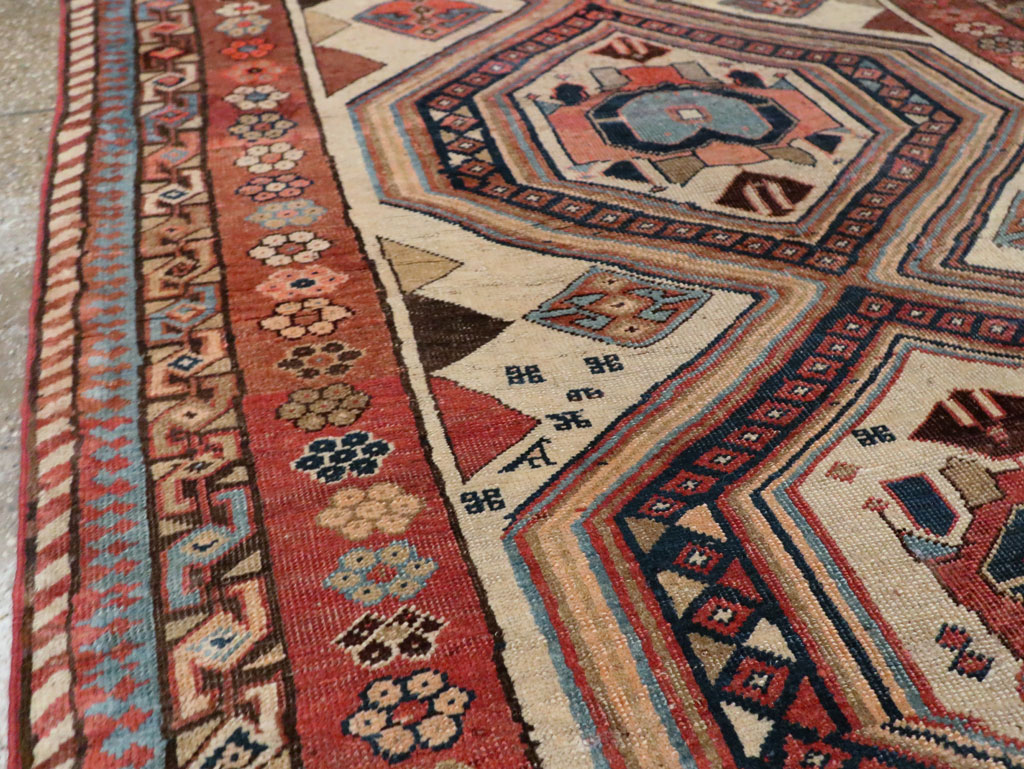 Antique Persian Bidjar Gallery Rug, No.12263 - Galerie Shabab