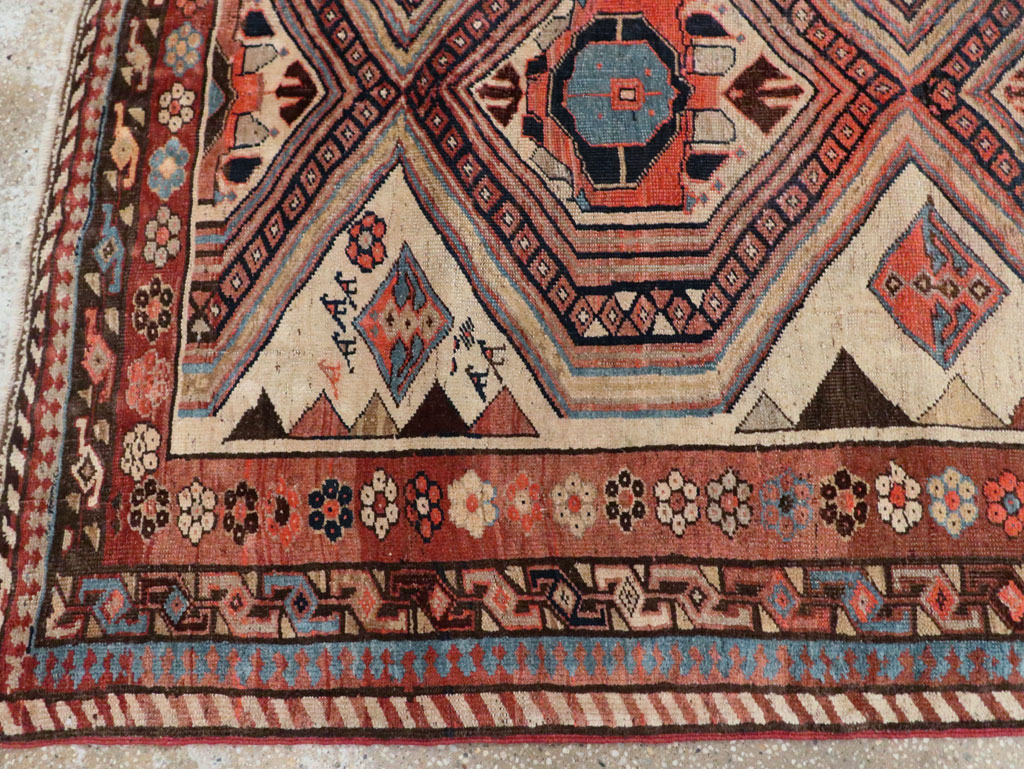 Antique Persian Bidjar Gallery Rug, No.12263 - Galerie Shabab