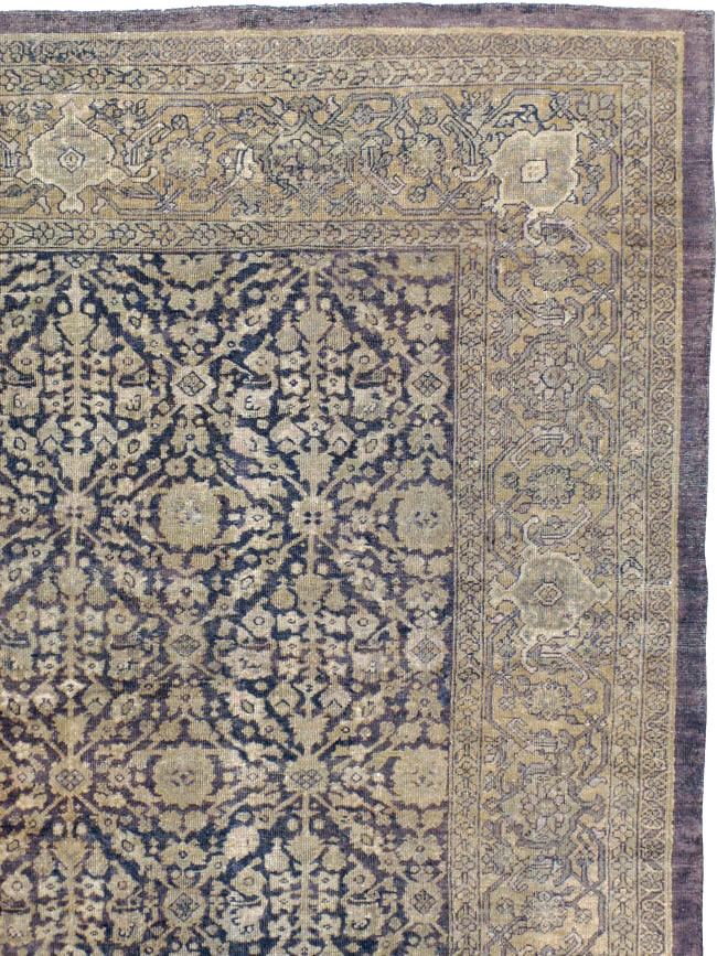 Antique Persian Mahal Rug, No.12264 - Galerie Shabab