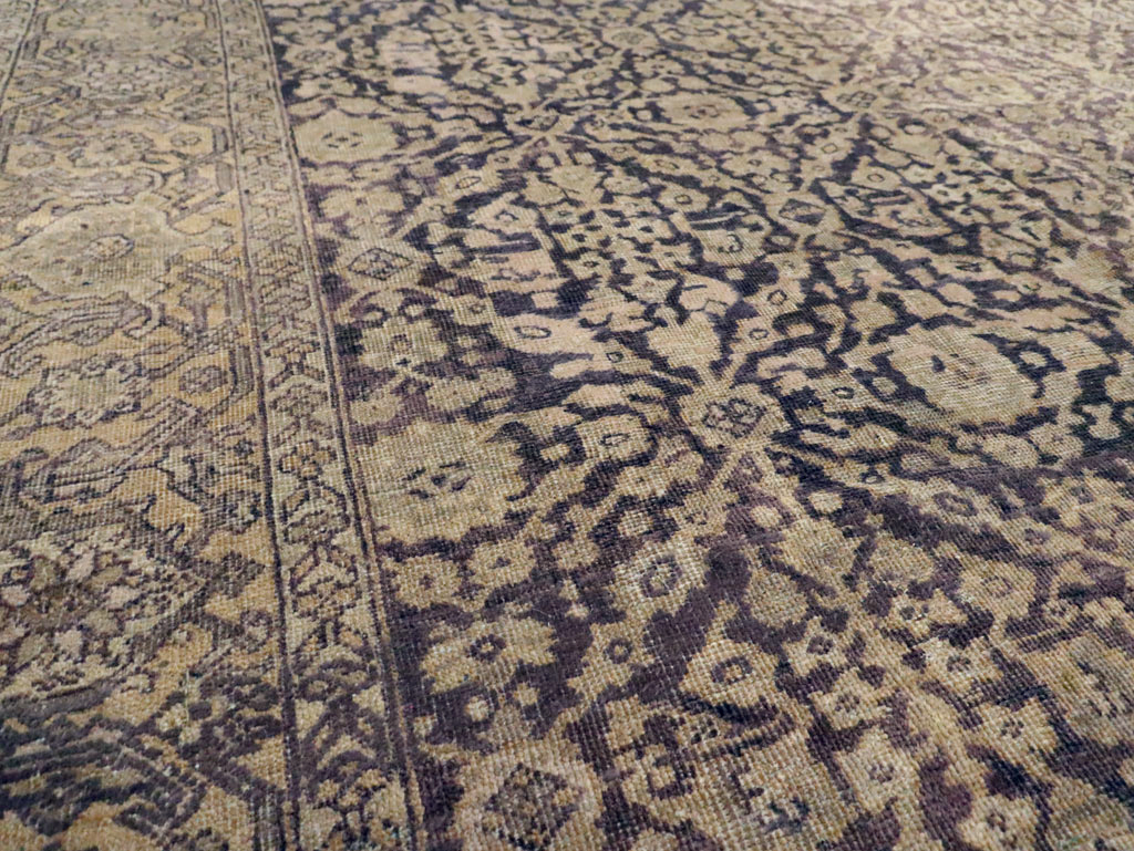 Antique Persian Mahal Rug, No.12264 - Galerie Shabab