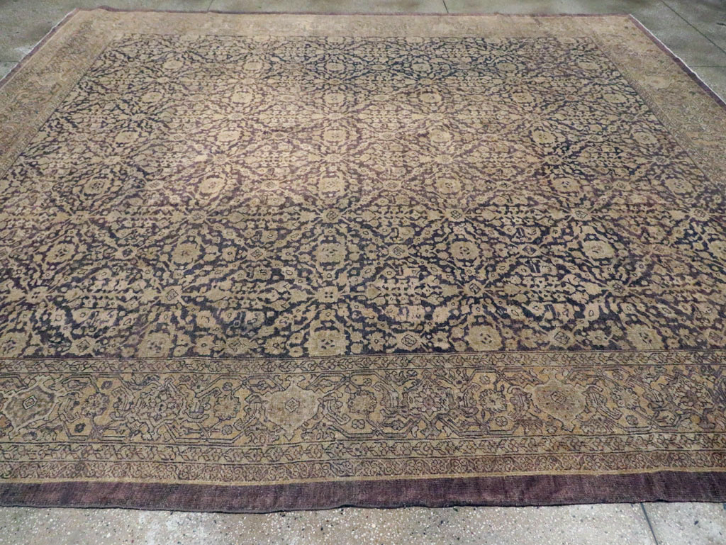 Antique Persian Mahal Rug, No.12264 - Galerie Shabab