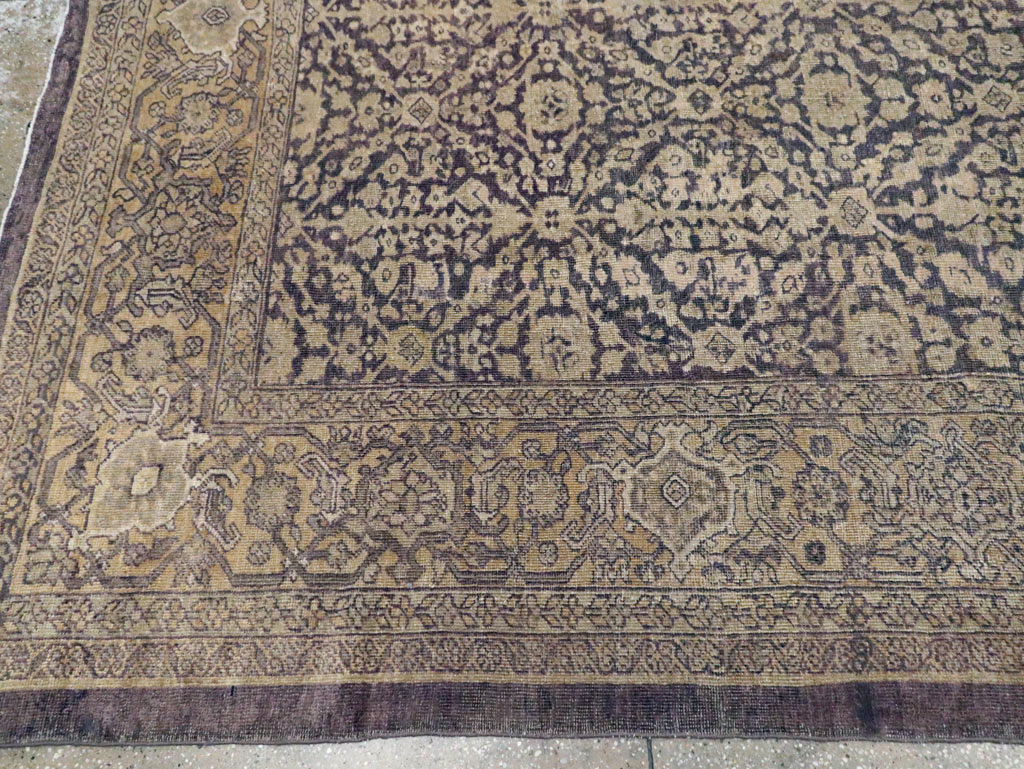Antique Persian Mahal Rug, No.12264 - Galerie Shabab