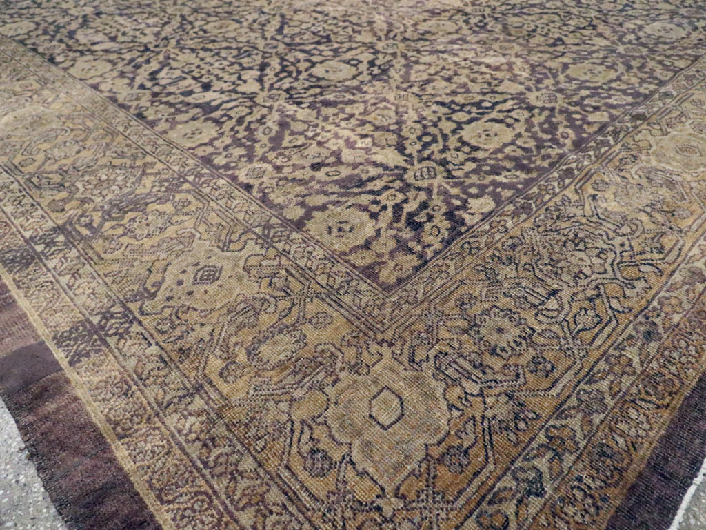 Antique Persian Mahal Rug, No.12264 - Galerie Shabab