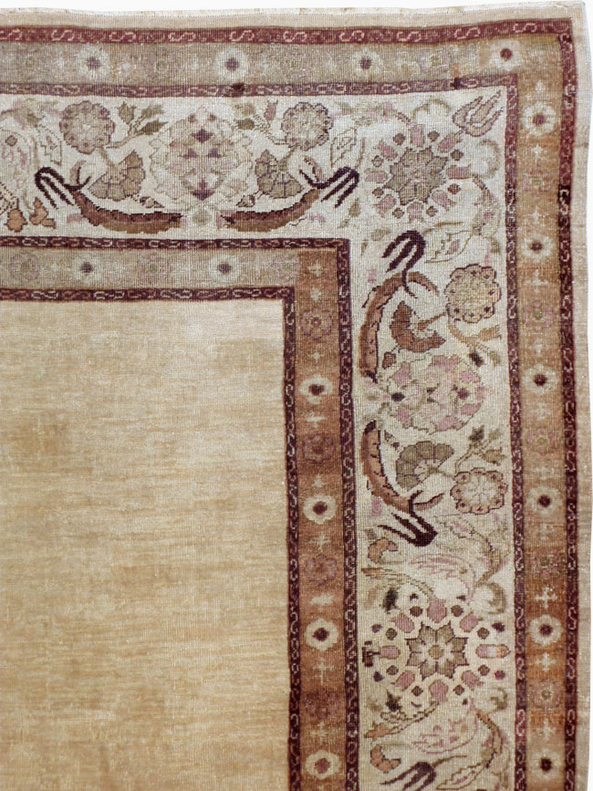 Antique Indian Agra Rug, No.12265 - Galerie Shabab