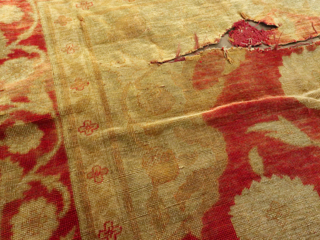 Antique Turkish Kayseri Rug, No.12268 - Galerie Shabab