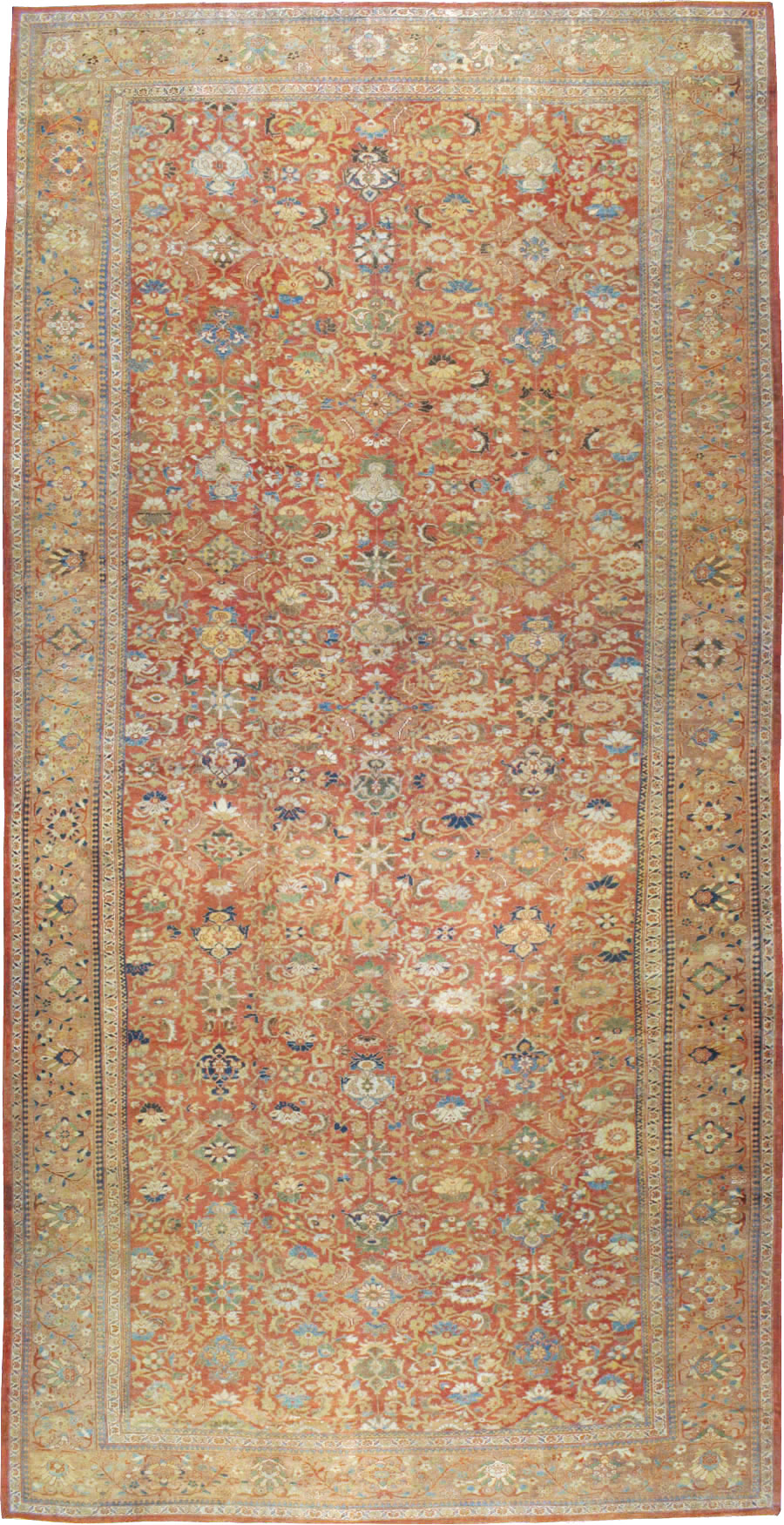 Antique Persian Sultanabad Rug, No.12281 - Galerie Shabab