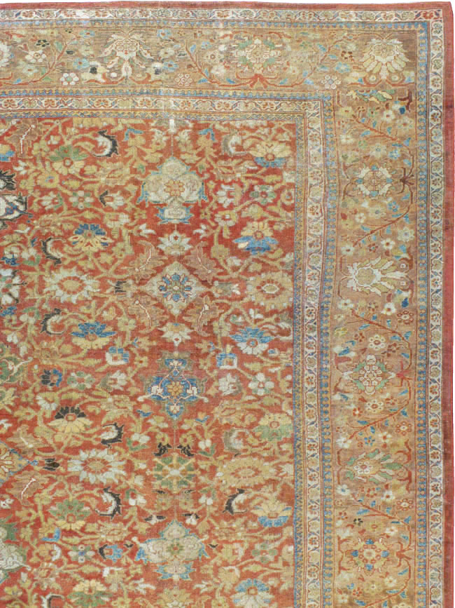 Antique Persian Sultanabad Rug, No.12281 - Galerie Shabab