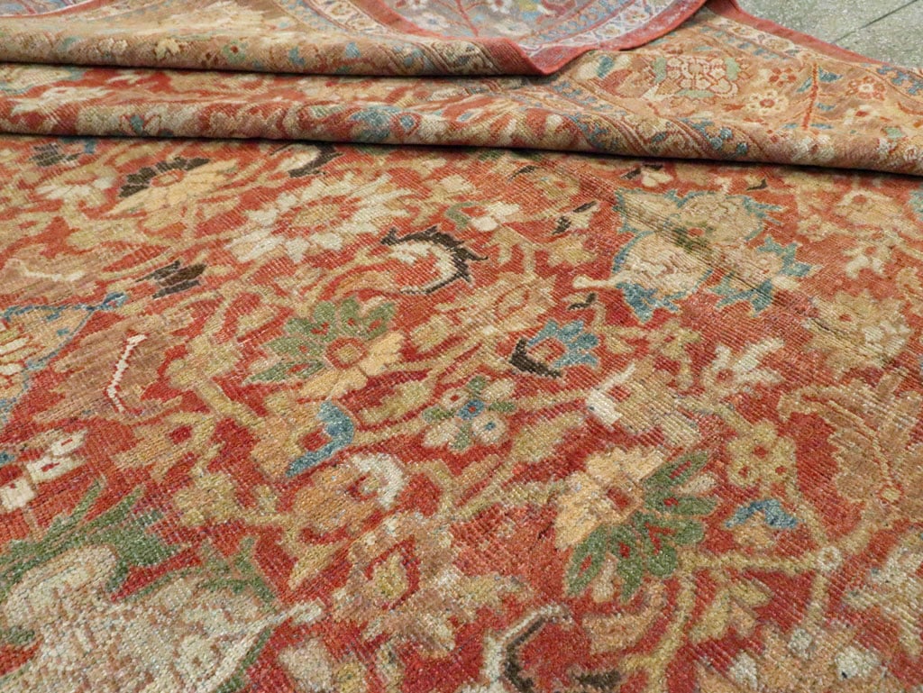 Antique Persian Sultanabad Rug, No.12281 - Galerie Shabab