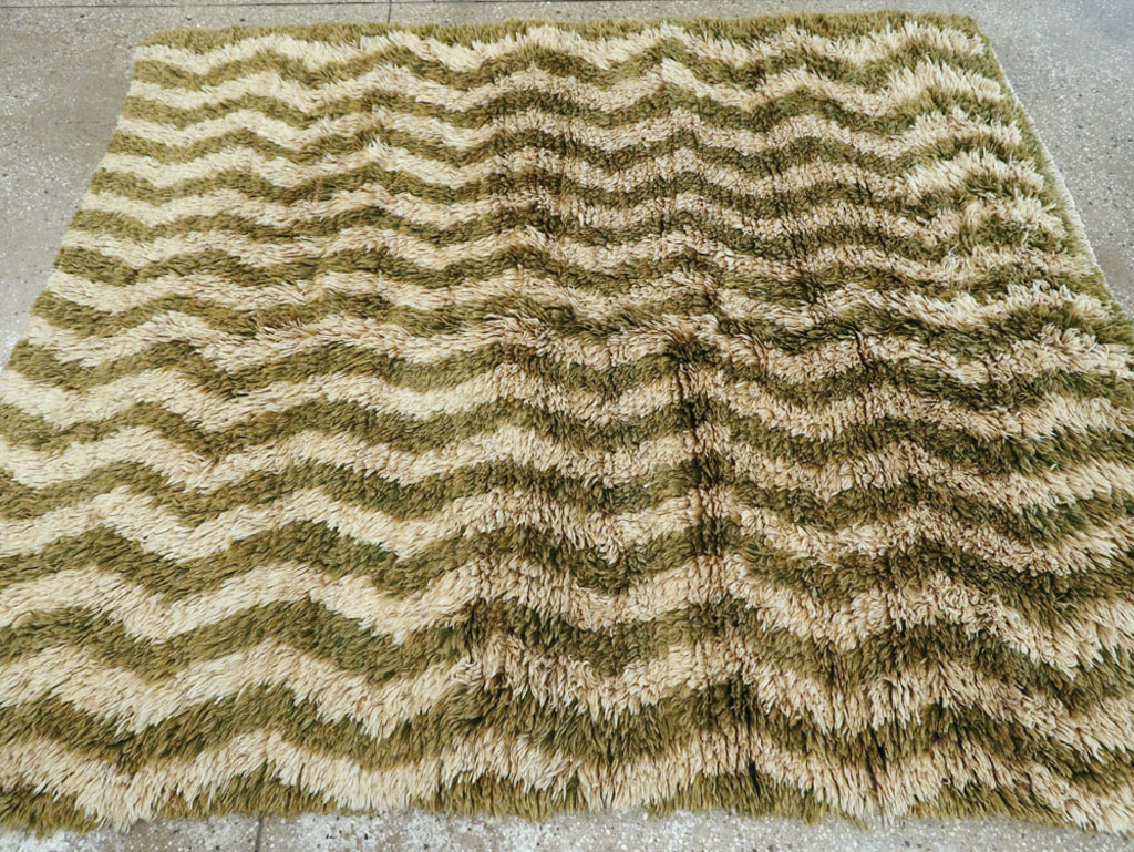 Vintage Turkish Tulu Rug, No.12292 - Galerie Shabab