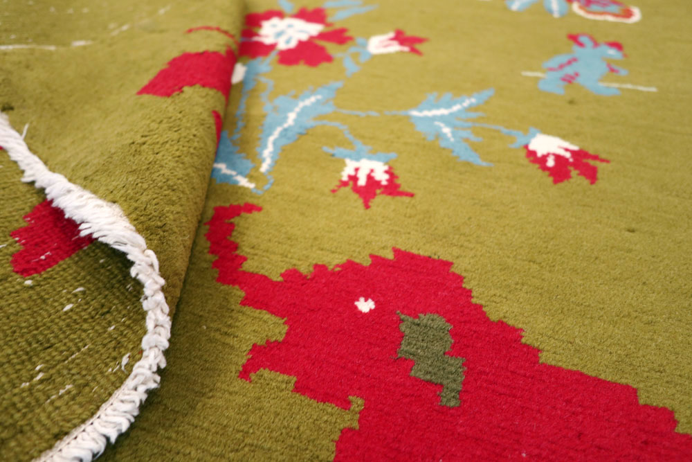 Vintage Swedish Pictorial Rug, No.12293 - Galerie Shabab