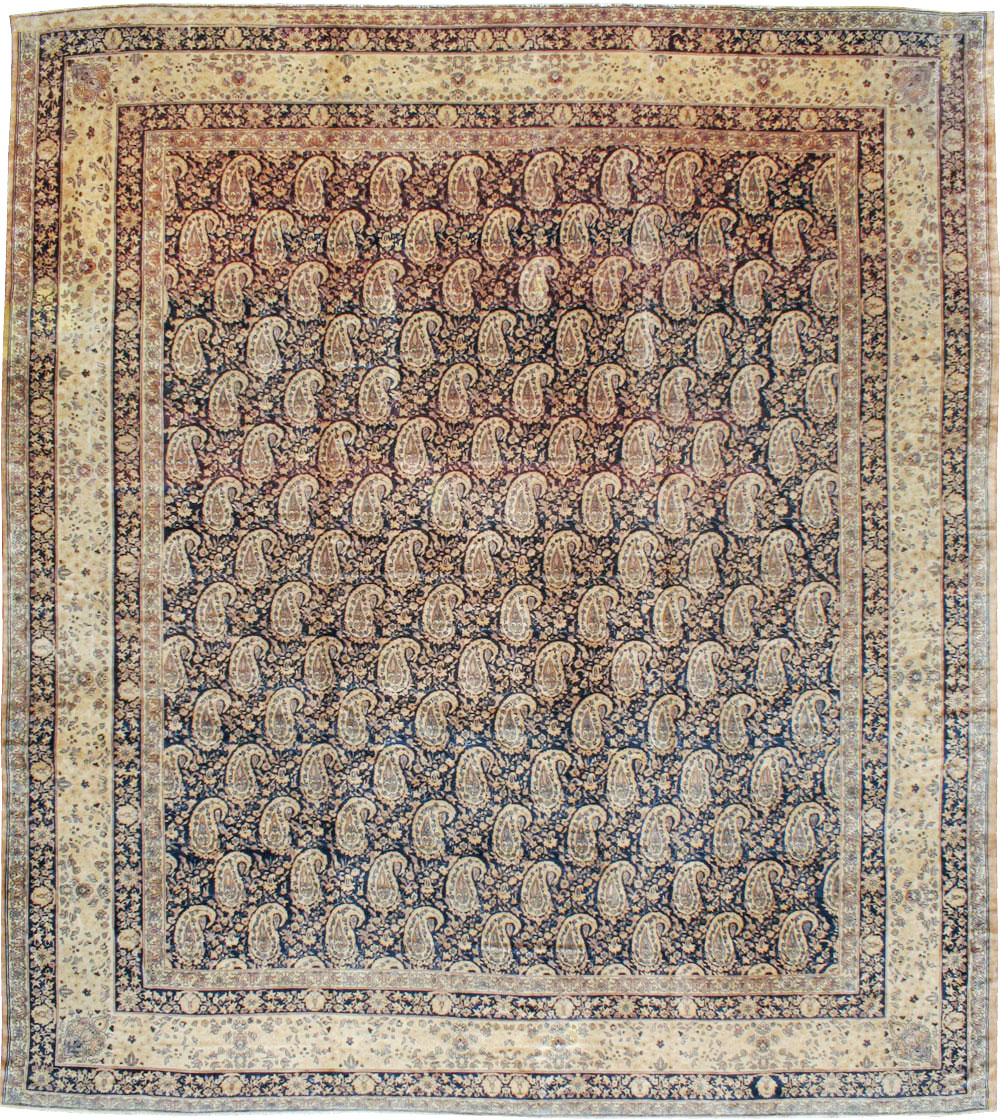 Antique Indian Senneh Carpet, No.12338 - Galerie Shabab