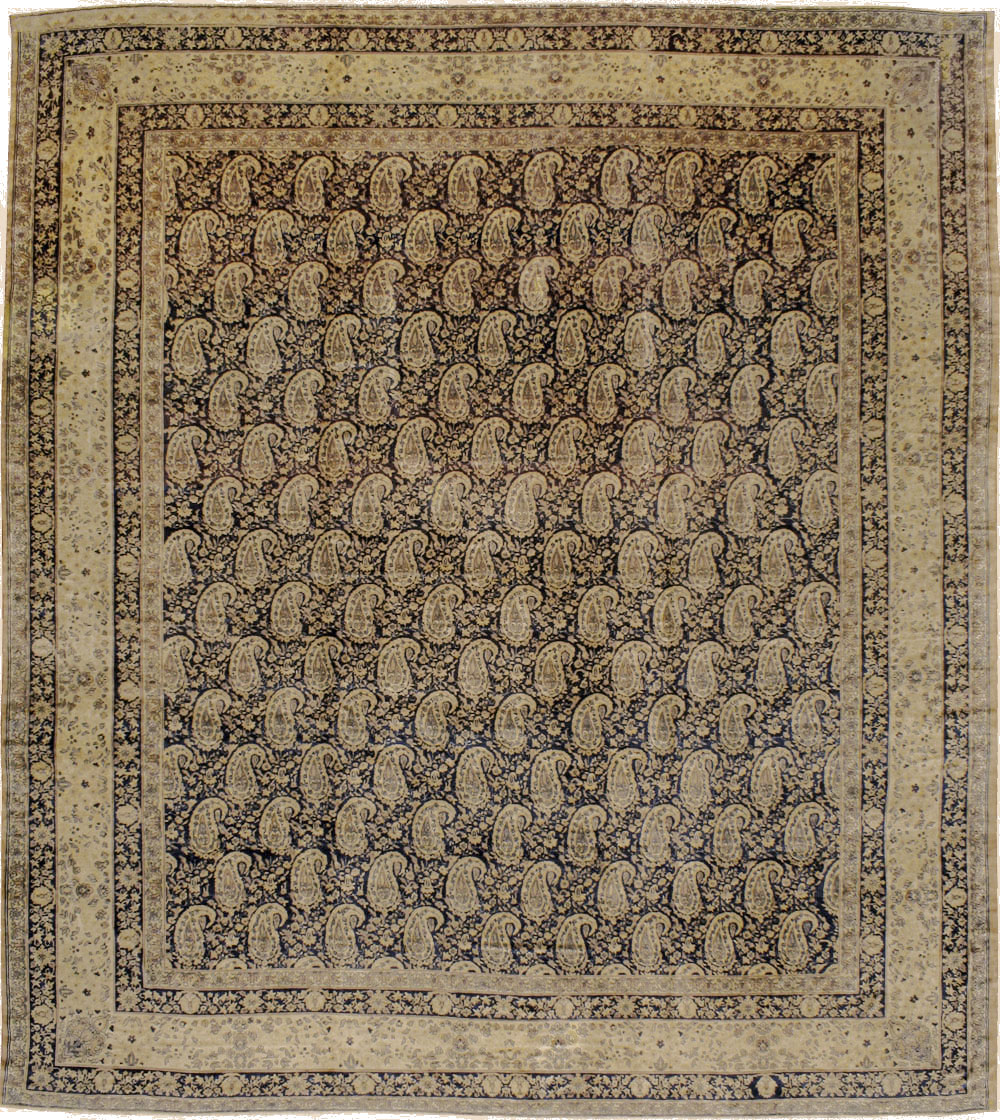 Antique Indian Senneh Carpet, No.12338 - Galerie Shabab