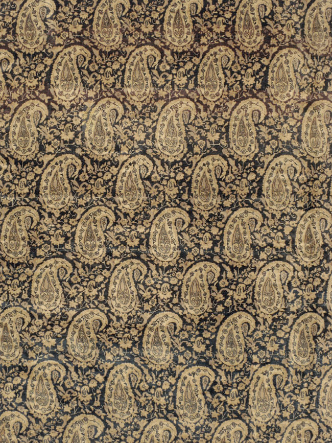 Antique Indian Senneh Carpet, No.12338 - Galerie Shabab