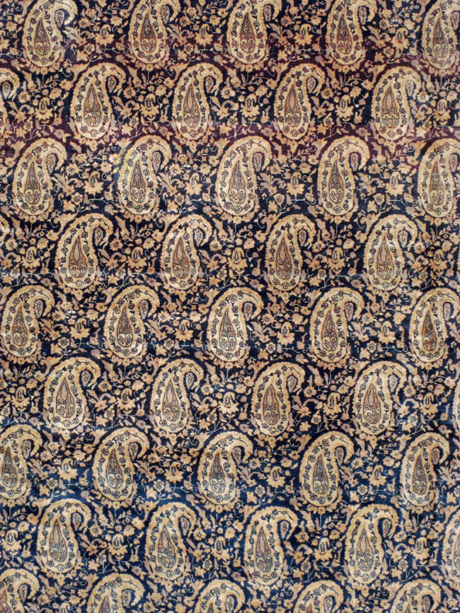 Antique Indian Senneh Carpet, No.12338 - Galerie Shabab