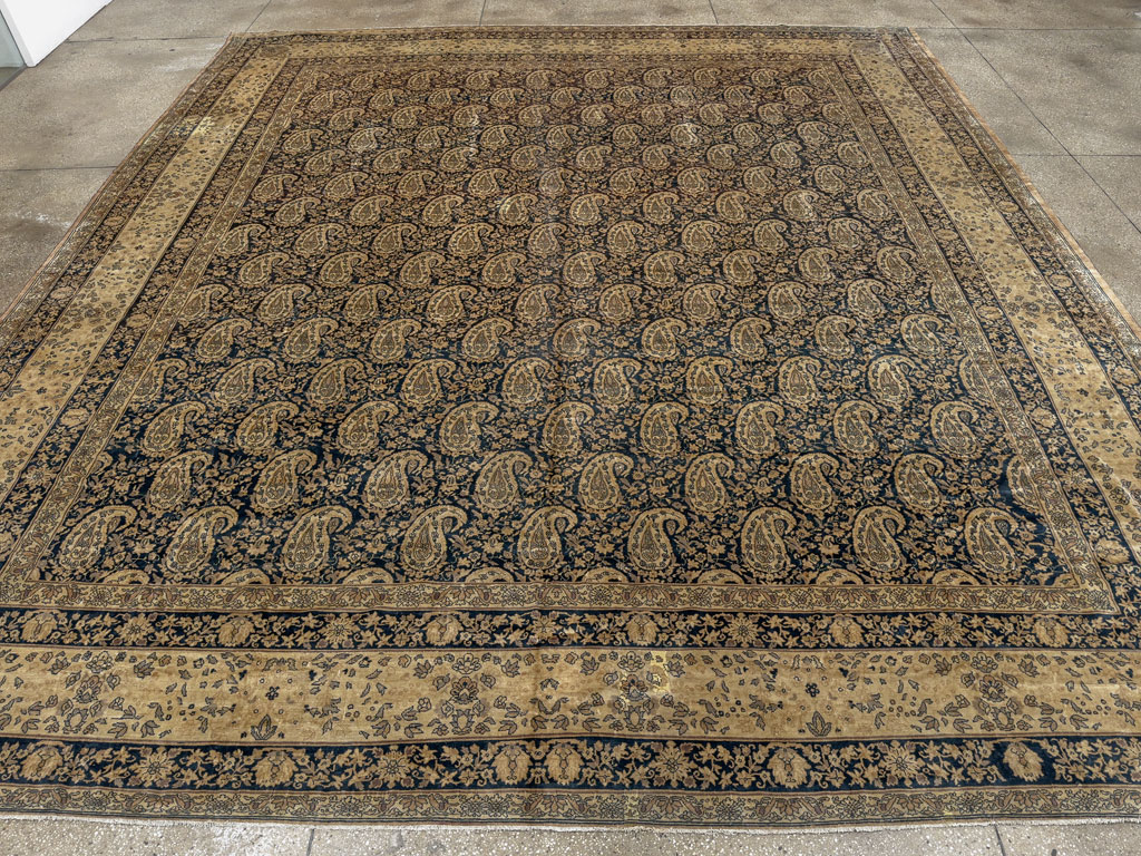 Antique Indian Senneh Carpet, No.12338 - Galerie Shabab