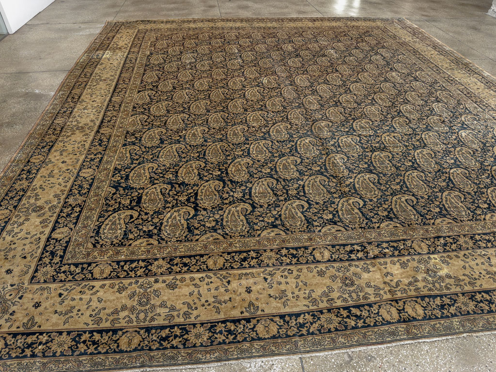 Antique Indian Senneh Carpet, No.12338 - Galerie Shabab