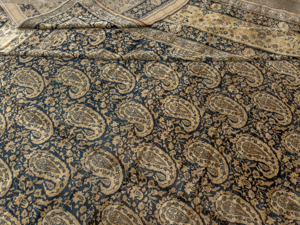 Antique Indian Senneh Carpet, No.12338 - Galerie Shabab