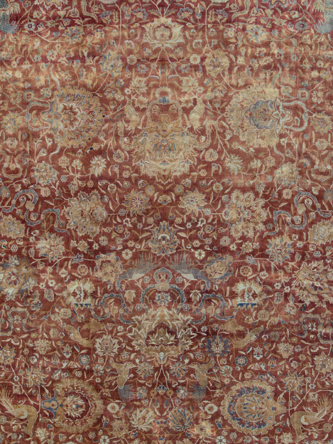Antique Indian Lahore Rug, No.12353 - Galerie Shabab