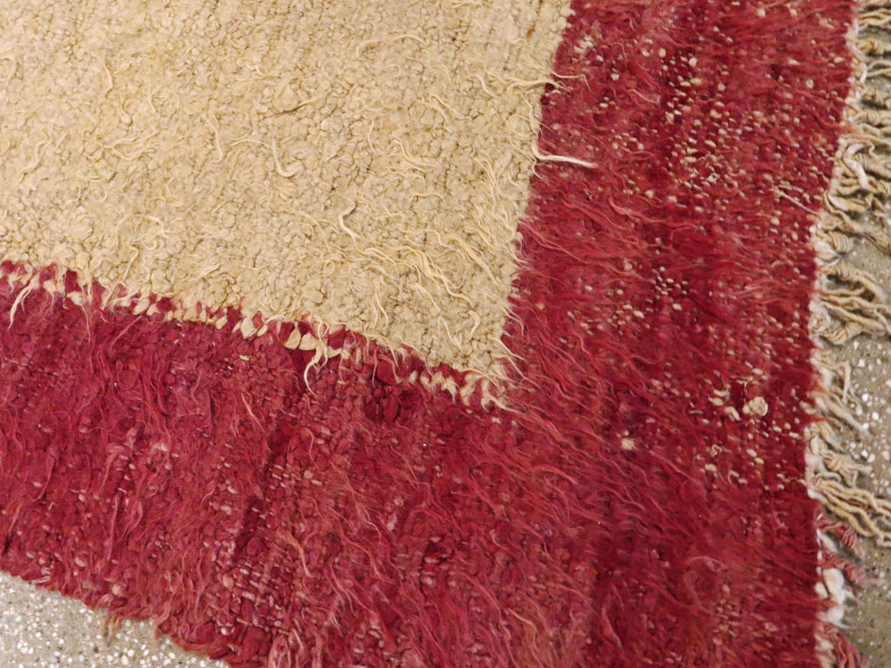Vintage Turkish Tulu Rug, No.12361 - Galerie Shabab