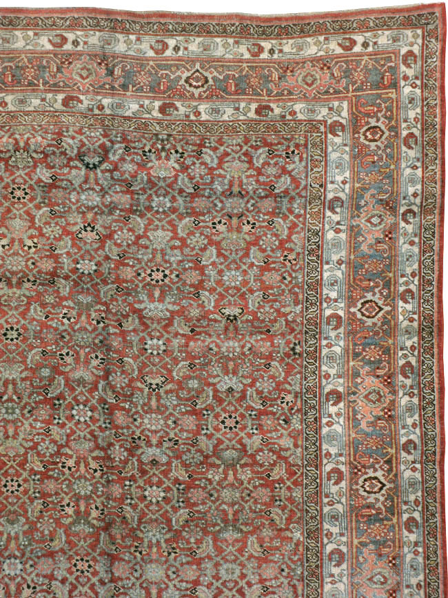 Antique Bidjar Persian Rug, No.12363 - Galerie Shabab