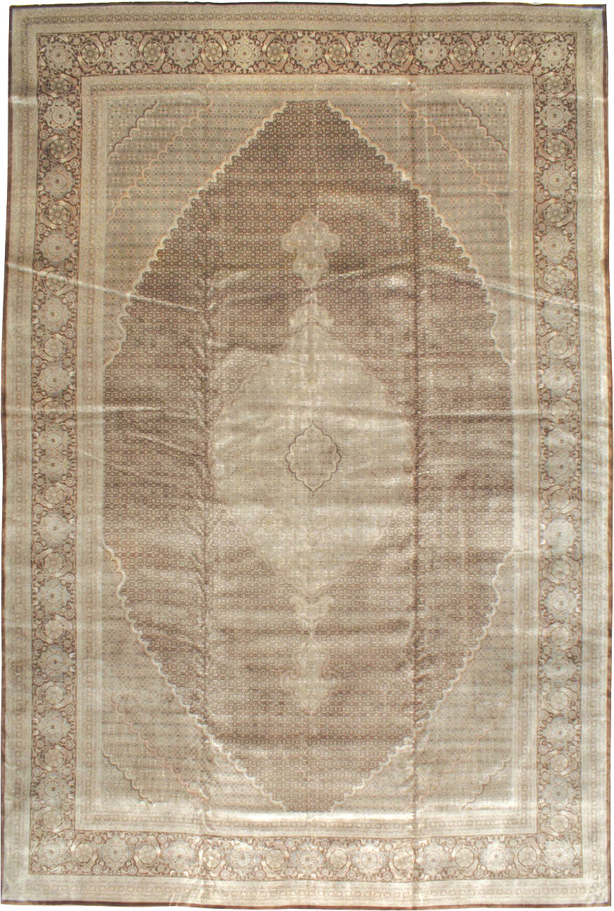 Vintage Persian Tabriz Rug, No.12405 - Galerie Shabab