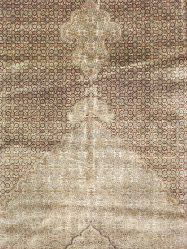 Vintage Persian Tabriz Rug, No.12405 - Galerie Shabab