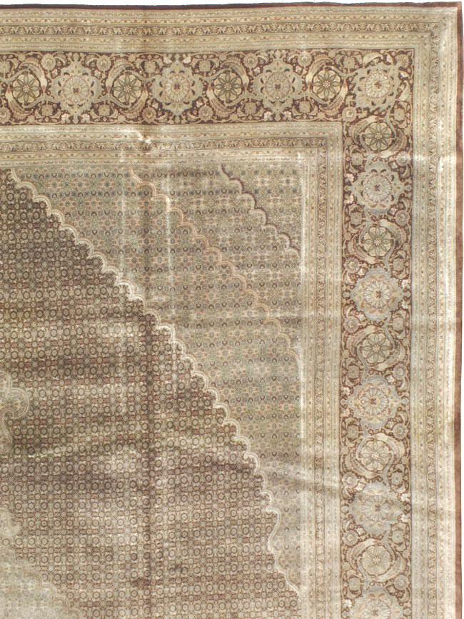 Vintage Persian Tabriz Rug, No.12405 - Galerie Shabab